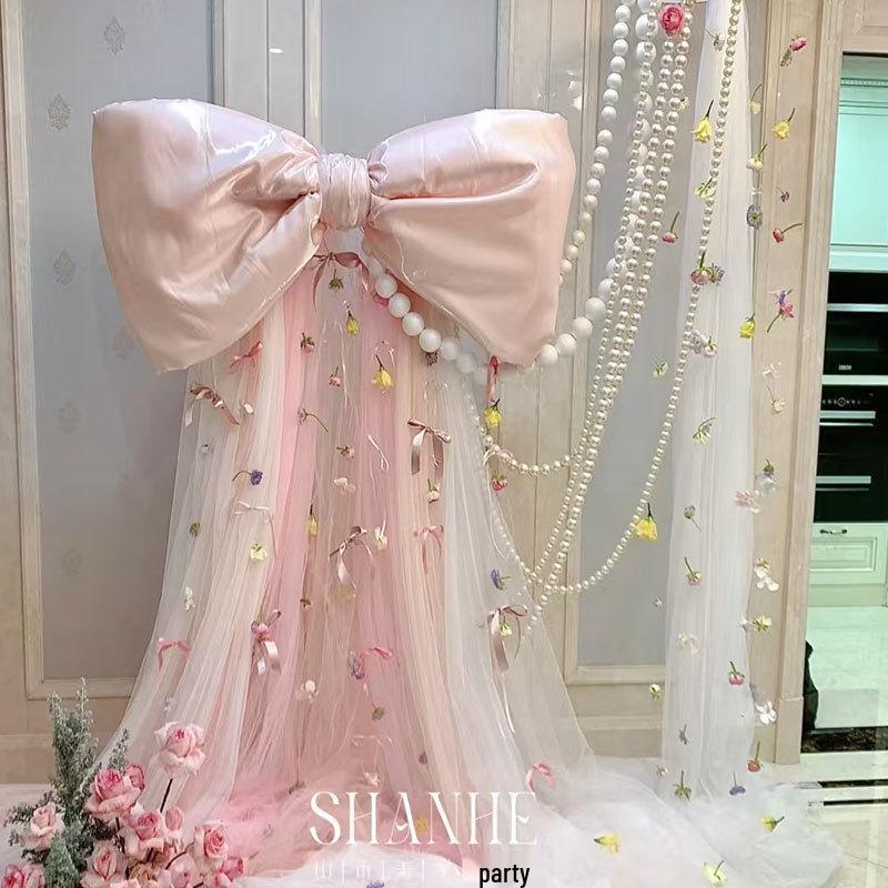 Large Butterfly Wedding Decor: Bridal Chamber Arrangement & Window Photo Props