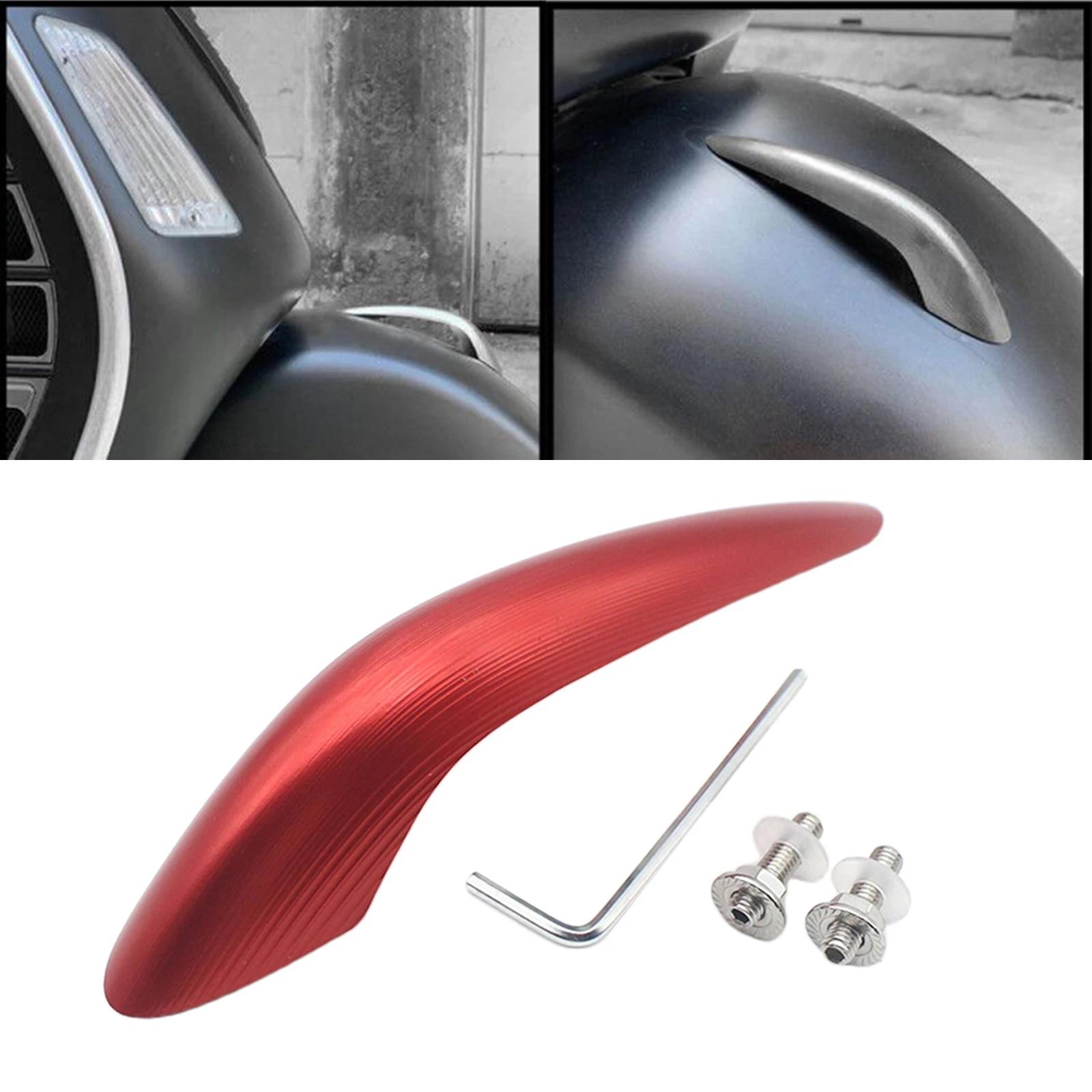 

Алюмінієвий дзьоб переднього крила з ЧПУ для Vespa GTS GTV 250 червоний