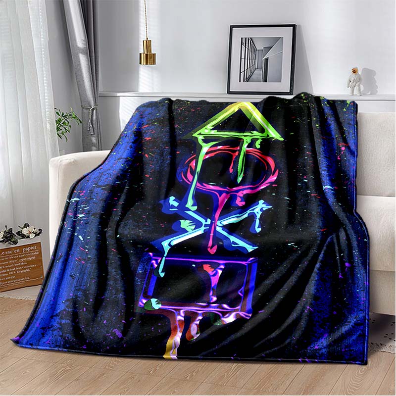 Gaming Flannel Blanket Gamer Gamepad Throw Blanket 3D Print Ultra Soft Home Decor Comfortable Bedding For Sofa Bed Couch Travel