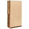 Wardrobe with Vintage Wood Look 100 x 50 x 200 cm Engineered Wood