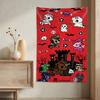 Japan Tokidokis Cartoon Tapestry Art Science Fiction Room Home Decor Wall Hanging Sheets