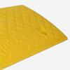 Uphill Speed Bumps Steps Black and Yellow Color Lightweight Plastic Pad Step Mat for Street Parking Yellow 9cm