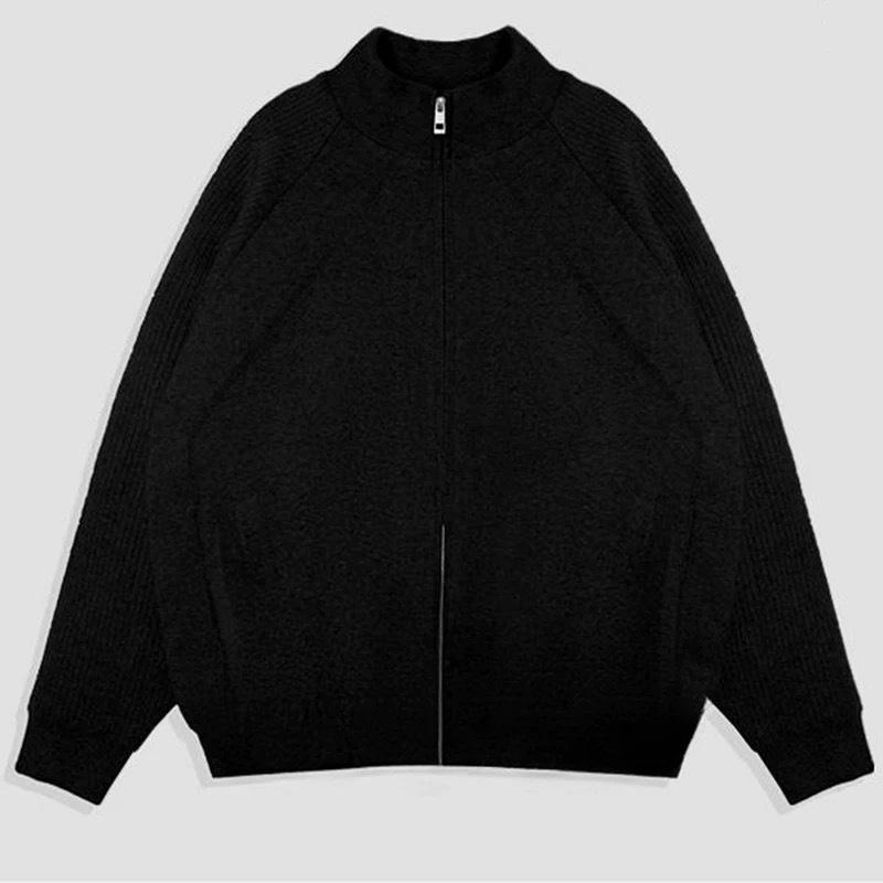 Men s Stand Collar Knit Down Jacket - 2025 Winter, 90% White Duck Down L