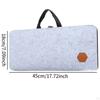 PC Keyboard Case Felt Storage Bag Dustproof Mobile Office Portable Shockproof Versatile