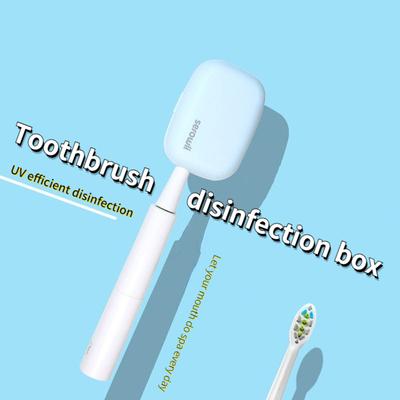 Caja Desinfección Cepillo de Dientes Ultravioleta Portátil Inducción Inteligente Esterilizador UVC Doble Uso Para Viaje Y Hogar