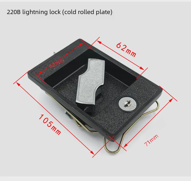 Lyxigt Kompakt Järnarkivskåp med Blixtlås och Spärrlås
