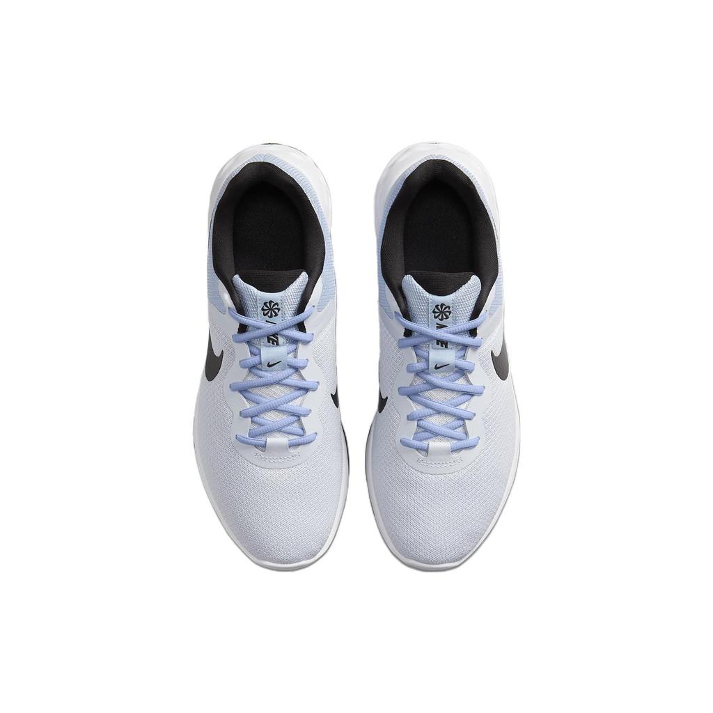 Nike Revolution 6 Next Nature Football Grey Cobalt Bliss Pánské tenisky Bílá Černá DC3728-014
