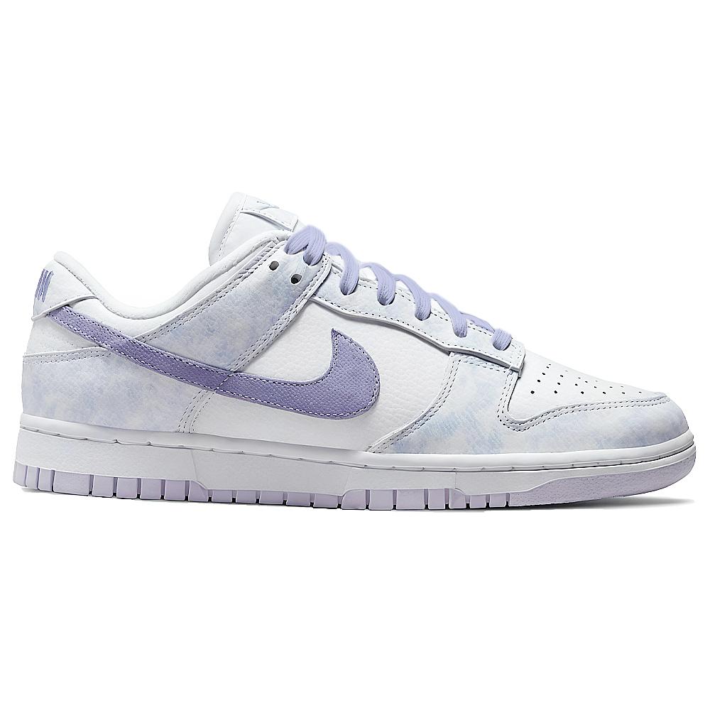 Nike Dunk Slip Resistant Low top Skateboard Shoes Women's Purple White DM9467-500(Team1007-)
