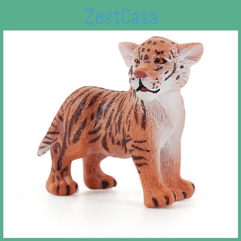 Kids Wildlife Tiger Model Pvc Education Toy For Nature Exploration And Play