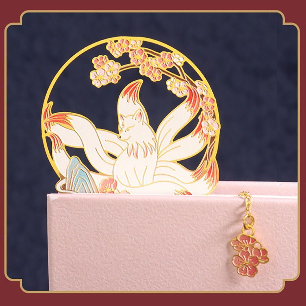 Stationery Bookmarks Metal Leather Tag Read Marks Vintage Book Clip Book