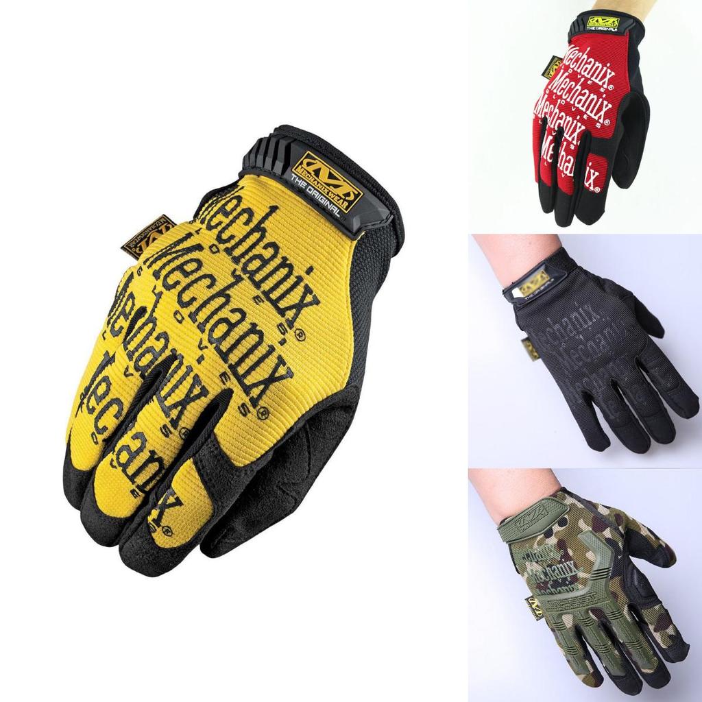 Rękawice Taktyczne Mechanix Wojskowe Rowerowe Wyścigowe Sportowe Gra Paintball Mechanik Wojskowe Wytrzymałe Wygodne Dopasowanie