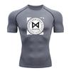 Men's Compression Fitness Sport T-Shirt, Rune Balance Print