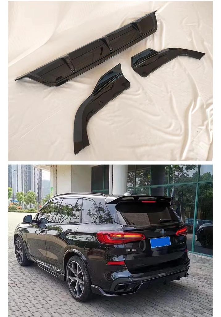 BMW X5 G05 Black Warrior Style Rear Lip Spoiler Kit