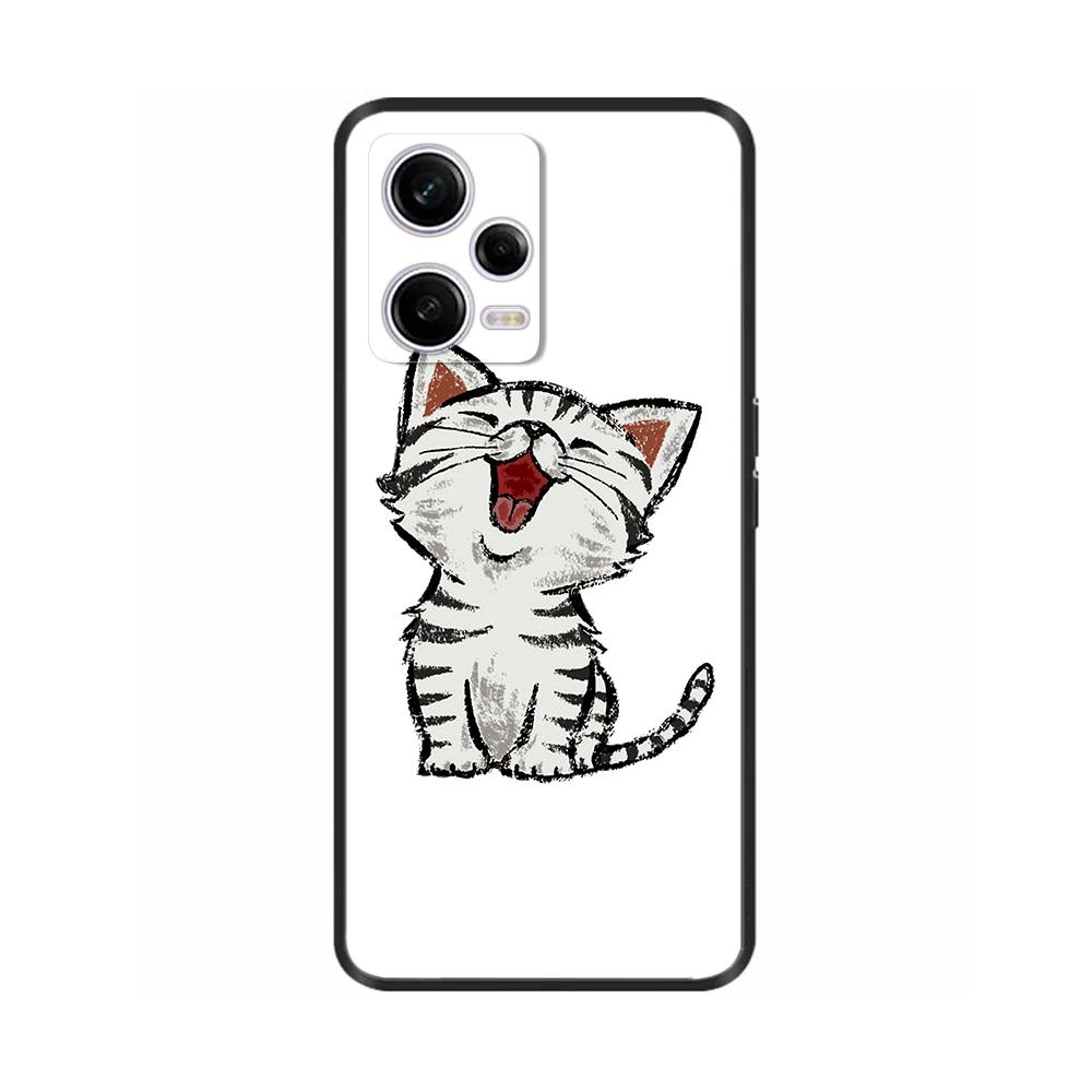 For Xiaomi Redmi Note 12 Pro 5G Case Note12 Cartoon Soft Silicone Back Cover For Redmi Note 12 Pro Note12 Pro Plus Phone Cases
