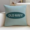 Fashionable Old NavyS Cushion Cover Breathable and Skinfriendly Linen Pillowcase Square Removable and Washable Cushion