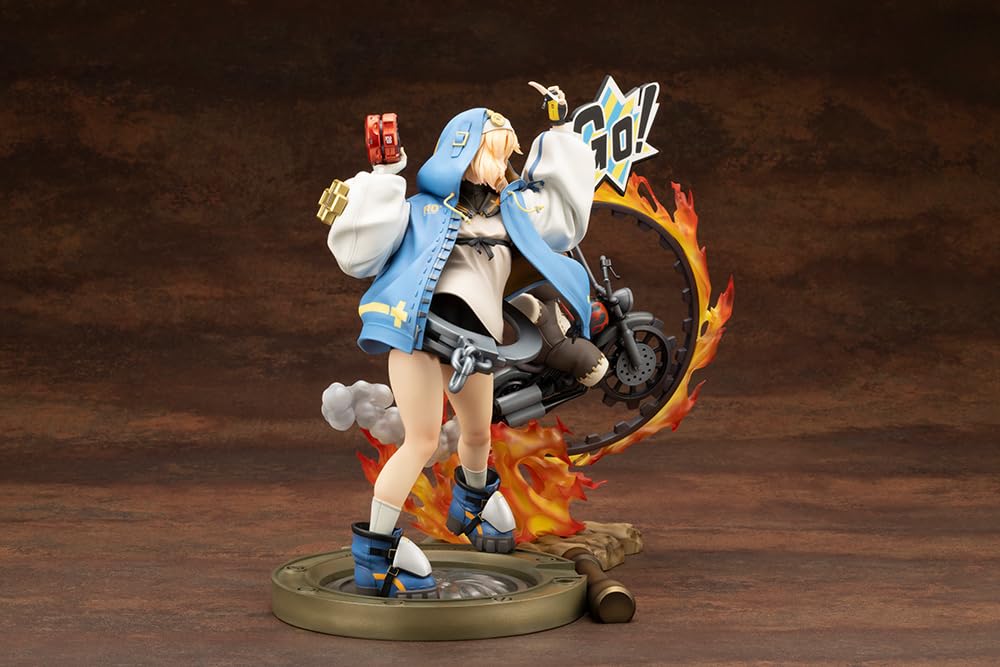 Kotobukiya GUILTY GEAR Bridget with the Return of the Kill Machine Scale PVC Figure -STRIVE- 1/7 Pre-painted