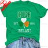 Womens St Patricks Day Shirts Let The Shenanigans Begin Shirt Lucky T Shirt Green Tee Funny Sayings Tops Vintage Aesthetic Tees