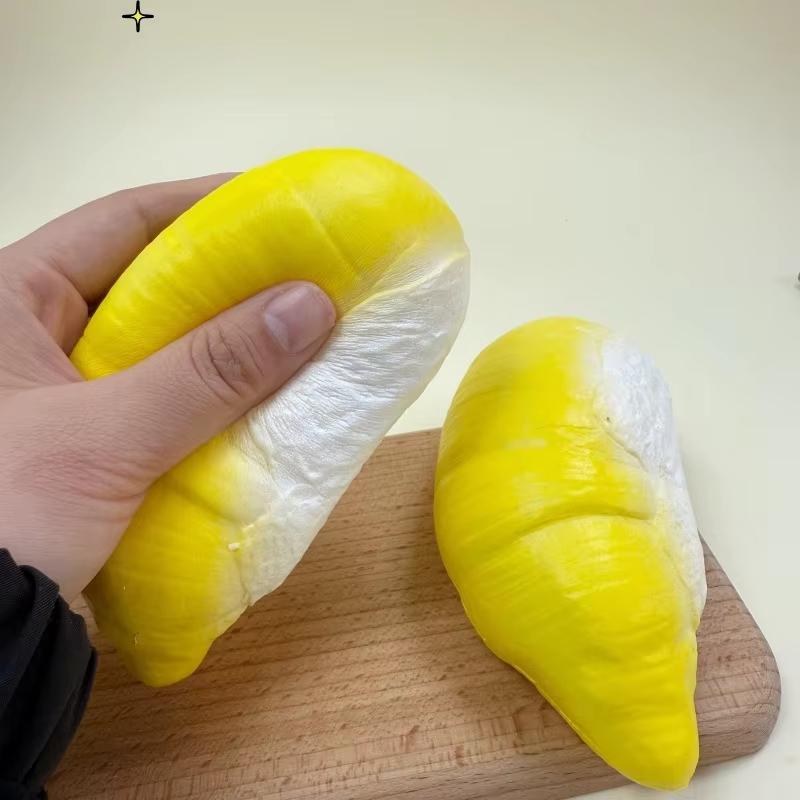 Durian Slow Rising Toy 1Pcs Soft Simulation Fruit Fidget Toy for Stress Relief Classroom Reward for Students