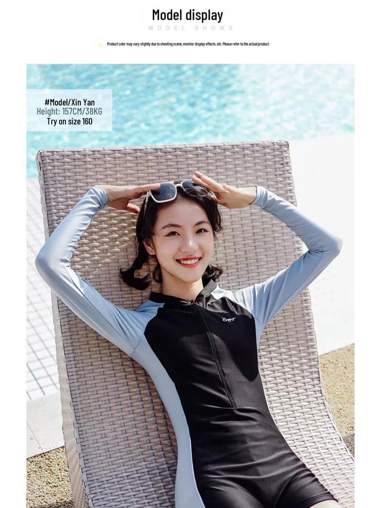Women's and Girls' One-Piece Swimsuit 2025 - Modest Style for Teens and Preteens