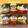 Crayon French Shinchan Fries Hamburg Toy Model Ornaments  Children Toy Art