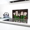 2x GLASS PROTECTIVE PLATE FOR STOVE 40x52 KITCHEN