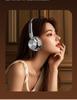 CR-20 Retro Bluetooth 5.4 Over-Ear Headphones - Myllard Metal Design with Super Long Battery Life