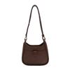 Today's popular small bags women's new trendy fashion messenger bags solid color shoulder armpit bags
