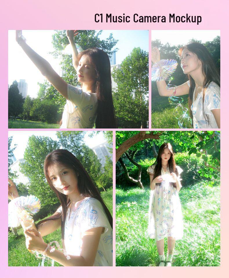 2025 Retro Flip Screen Mirrorless Vlog Camera: Entry-Level High-Definition Portable Beauty Camera for Women