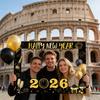 New Years Props Funny Photography Backdrop Black And Gold Handheld 2026 New Years Eve Photo Props For Women Family Kids Indoor