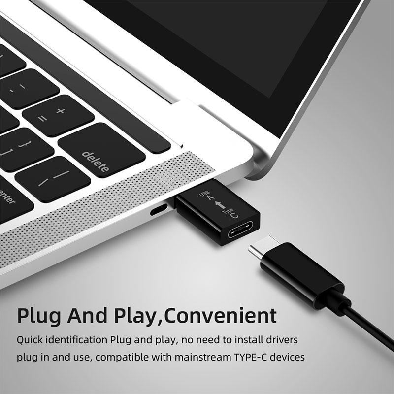 Type-C Female to USB 3.0 Adapter & Charging Converter