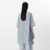 JNBY 2025 Summer A-Line Short-Sleeve Round-Neck Dress