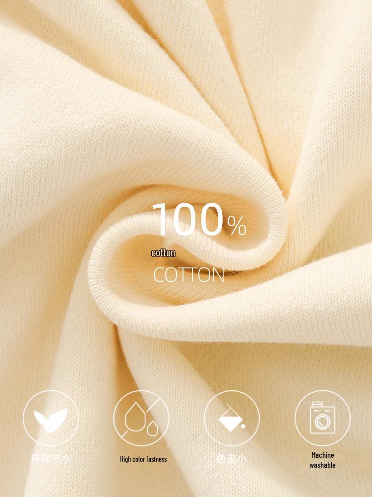 GAGN Women's Pure Cotton Thin Harem Sports Pants - Petite Spring/Autumn Straight-Leg Cuffed Sweatpants (2025)