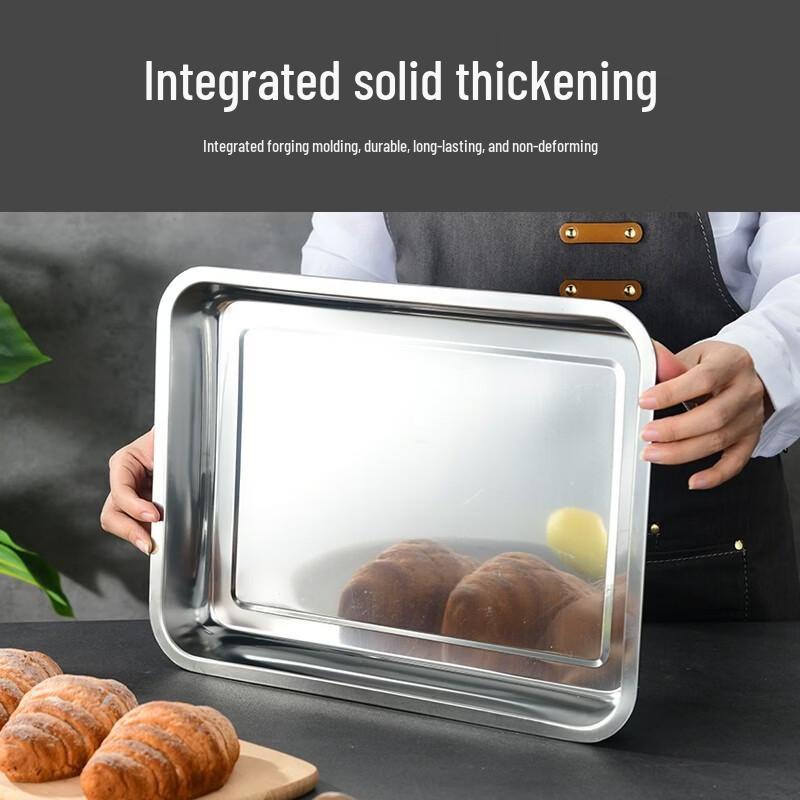 Di Ruien 410 Magnetic Stainless Steel Rectangular Tray