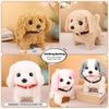 1Pc Electric Plush Simulation Dog Teddy Puppy Walking Sound Nodding Electronic Pet Toy For Christmas Gift New Year Gift