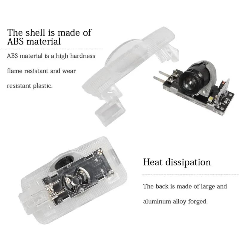 Car Door Welcome LED Light Courtesy Projector Ghost Shadow Lamp for Toyota Avalon 2013 2014 2015 2016 2017 2018 2019 Accessories