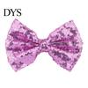 Comfortable Hair Clip Hairpin Safety Rounded Corner with Burr-Free Metal Spring Bow Shape Shiny Sequin Decoration Children Sparkling Accessory