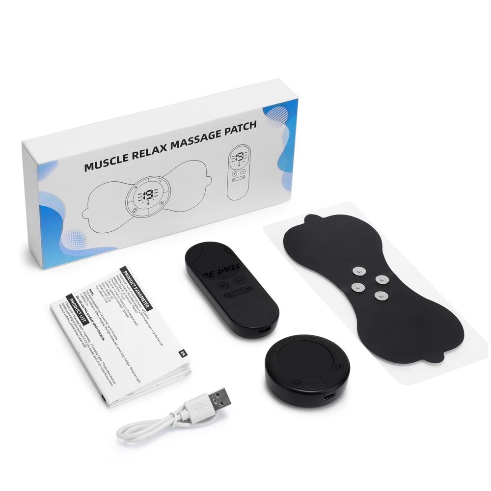Electric Neck Massager 6 Modes Wireless Heating EMS Muscle Massage Stimulator Back Cervical Leg Body Patches Pain Joints Device