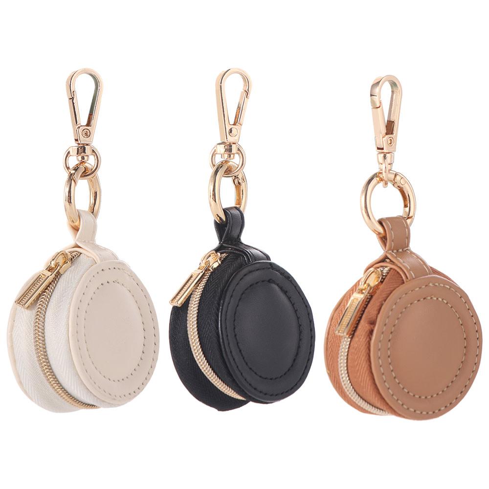Necklace Ring Portable Jewelry Storage Bag Mini Jewelry Box Storage Case With Keychain  Women