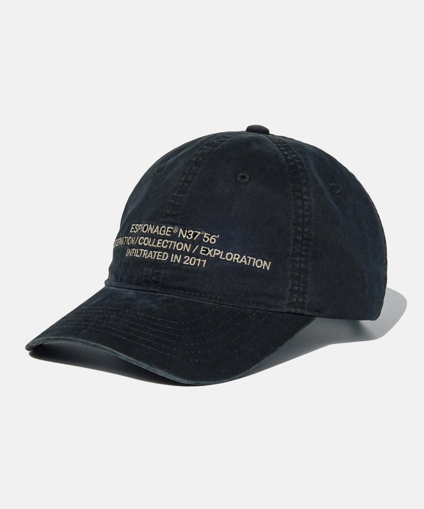 ESPIONAGE Oce Logo Vintage Cap Black