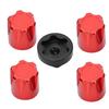 4pcs RC Car Wheel   Center   M4 Nut Fit for    4/SCX10 90046 D90 1/10 1/8 RC Car