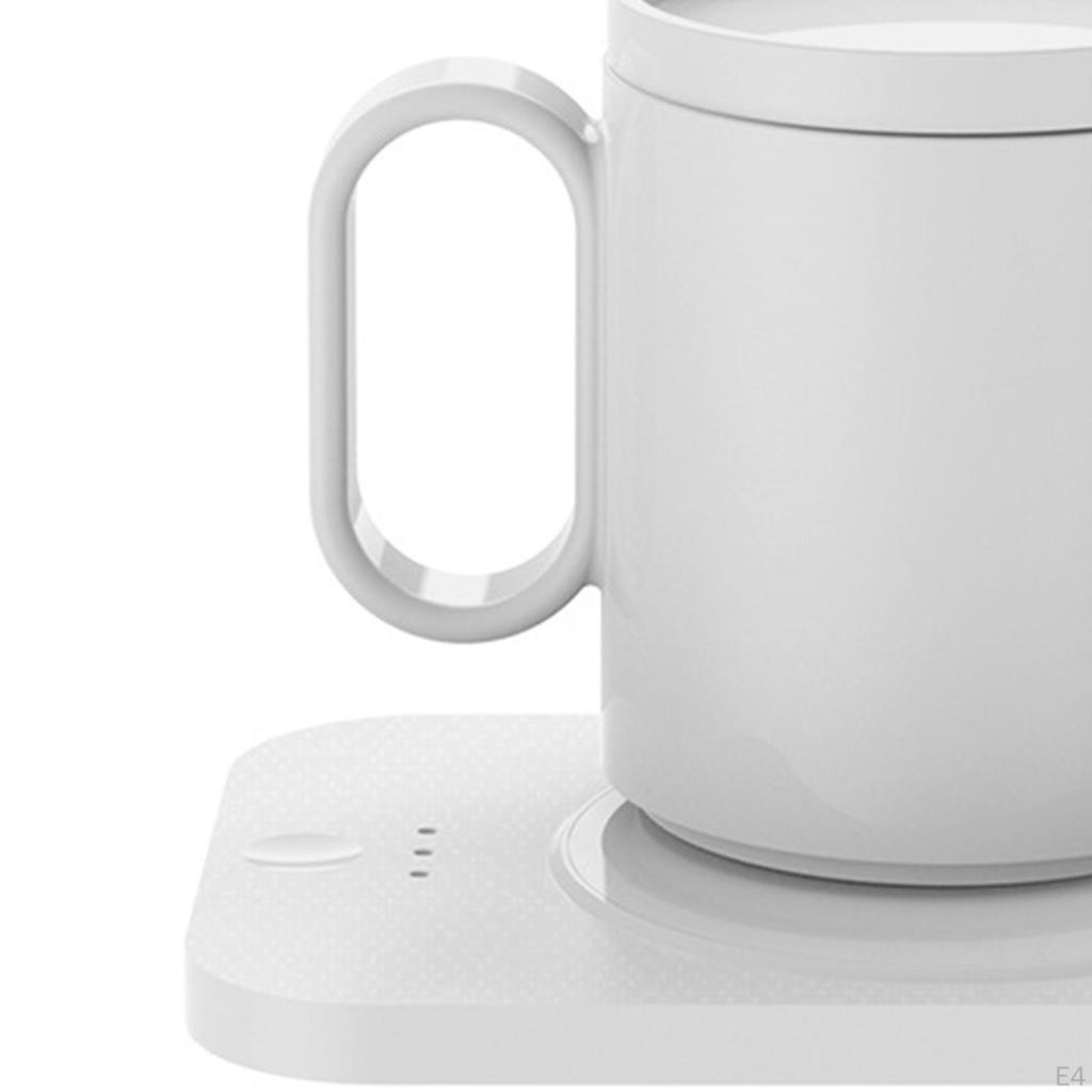 Warmer And Mug Set with Adjustable Temperature Control