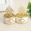 12 Pcs Pagoda Candy Box Wedding Party Boxes Organizer Clear Plastic Heart-shaped Small Containers Wrapping Mini Snacks Packing