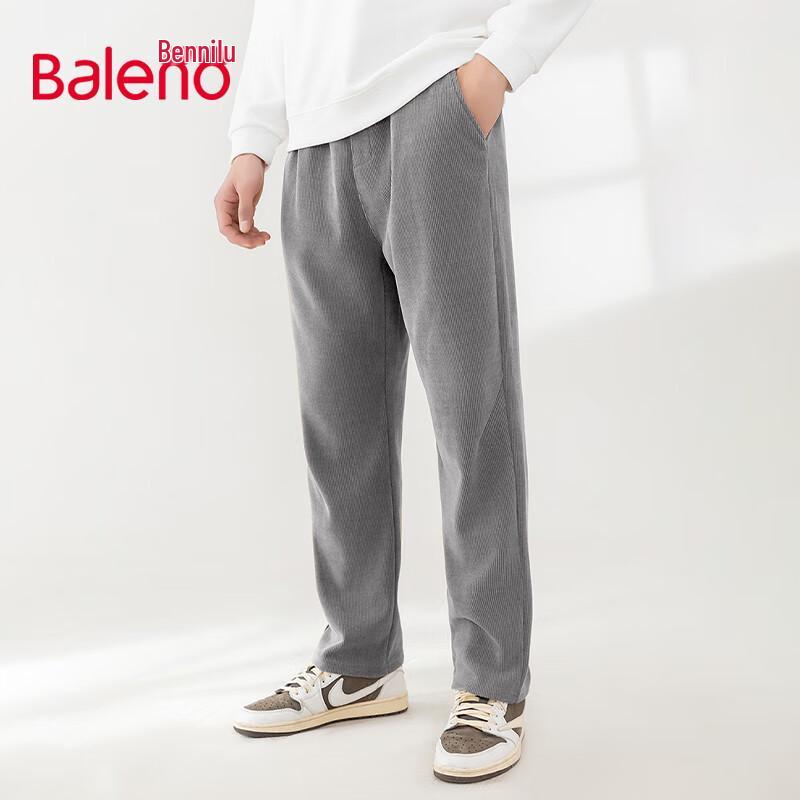 

Baleno Men s Chenille Straight-Leg Casual Pants 3XL