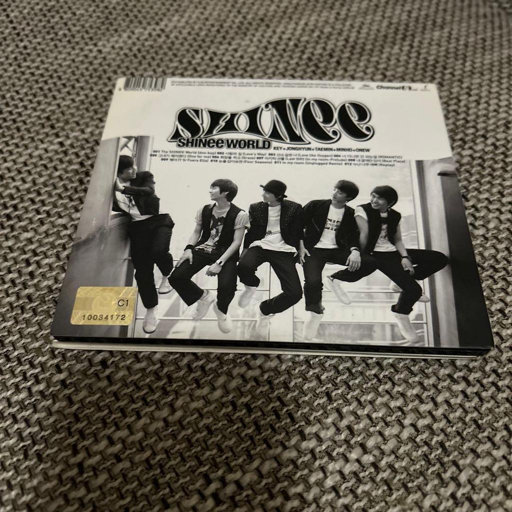 [USED] SHINee WORLD The First Album Type-B CD