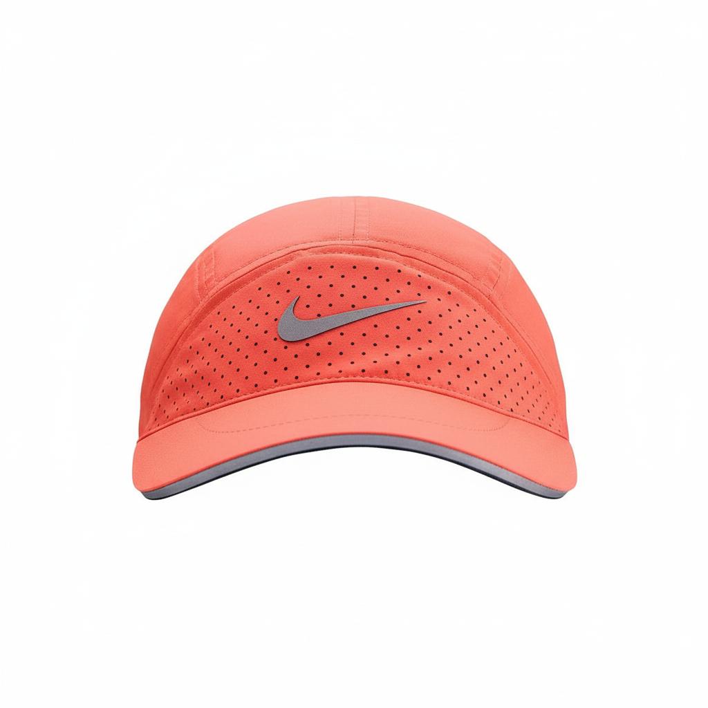 Nike Polyester Baseball Caps Unisex Bright Red/Charcoal Gray FB5681-635 L/XL