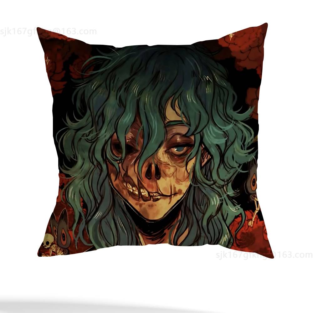 Sally Face Cartoon Pillow Cover Living Room Sofa Cushion Cover Bedroom Room Bed Pillow Cover Home Decoration