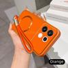 For Magsafe Phone Case For OPPO Reno 16 Pro 16F 15F 15 Pro Max 14F 13F 12F 11F PU Lambskin Leather With Wrist Strap Soft Cover