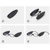 Anti Blue Light Folding Reading Glasses Women Men Alloy Blue Light Blocking Prescription Glasses with Cases +1.0 To +4.0