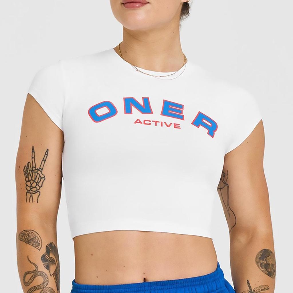 Oneractive Brushed Short Sleeve Yoga & Fitness Top