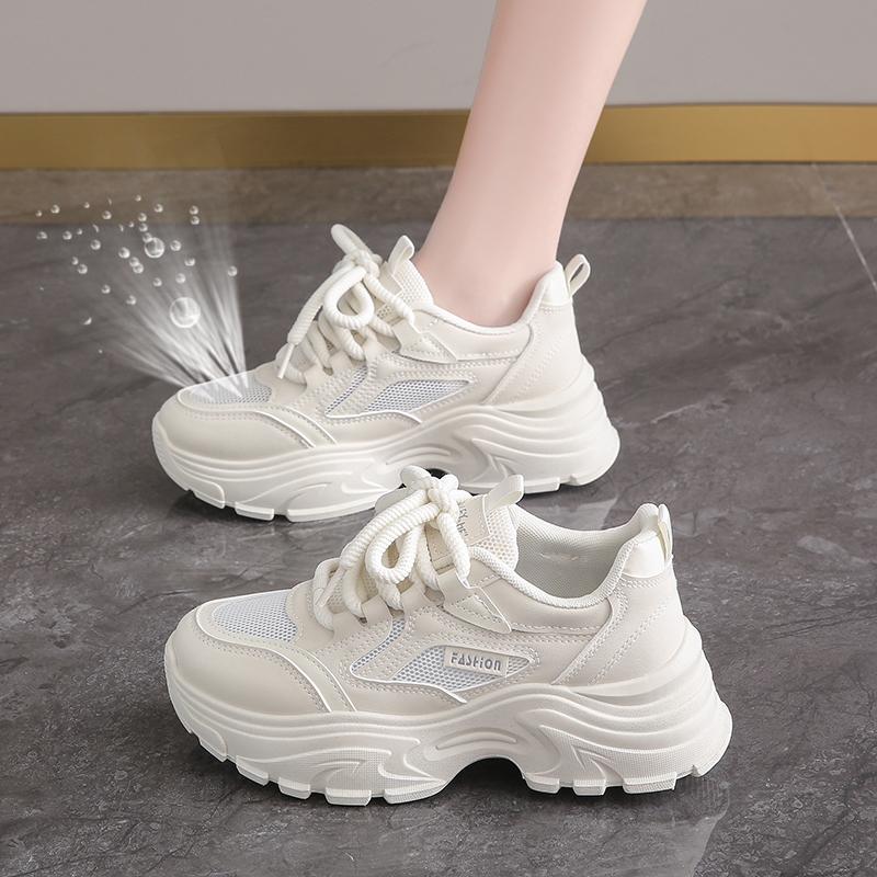 Dad Shoes Spring and Autumn New Thick-soled Small-size Student Sneakers